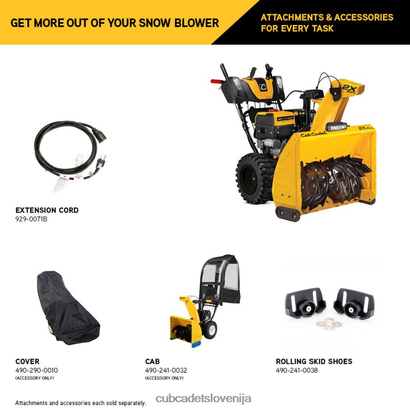 Cub Cadet 2x 30\ snežna freza intellipower efi opremo XL2JH4219