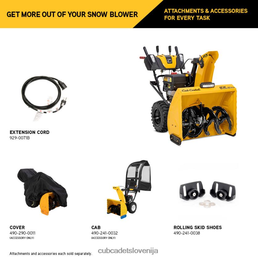 Cub Cadet 2x snežna freza 30\ max opremo XL2JH4223