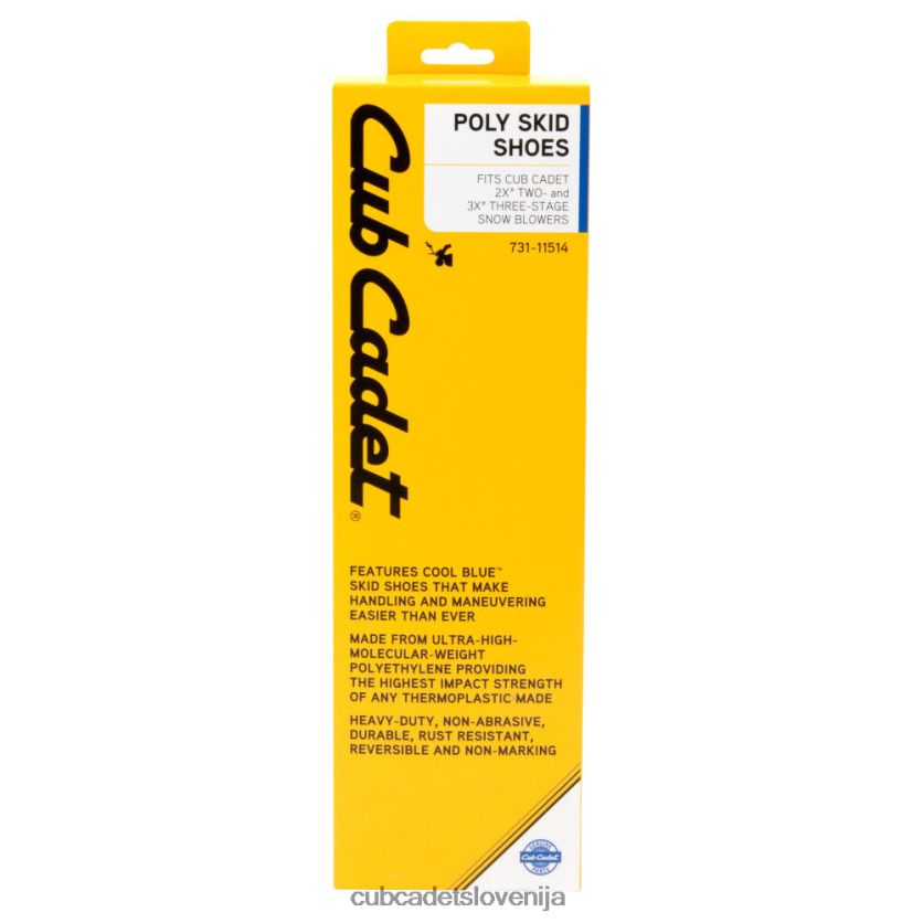 Cub Cadet poli drsni čevlji pripomoček XL2JH4250