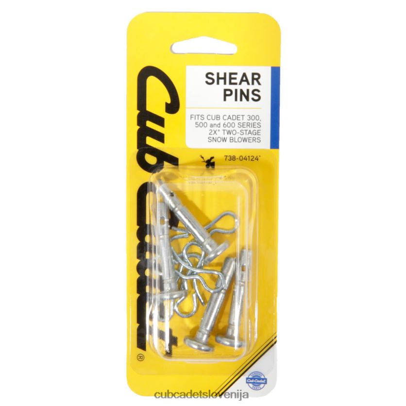 Cub Cadet komplet strižnih zatičev, .25 x 1,5" pripomoček XL2JH4238